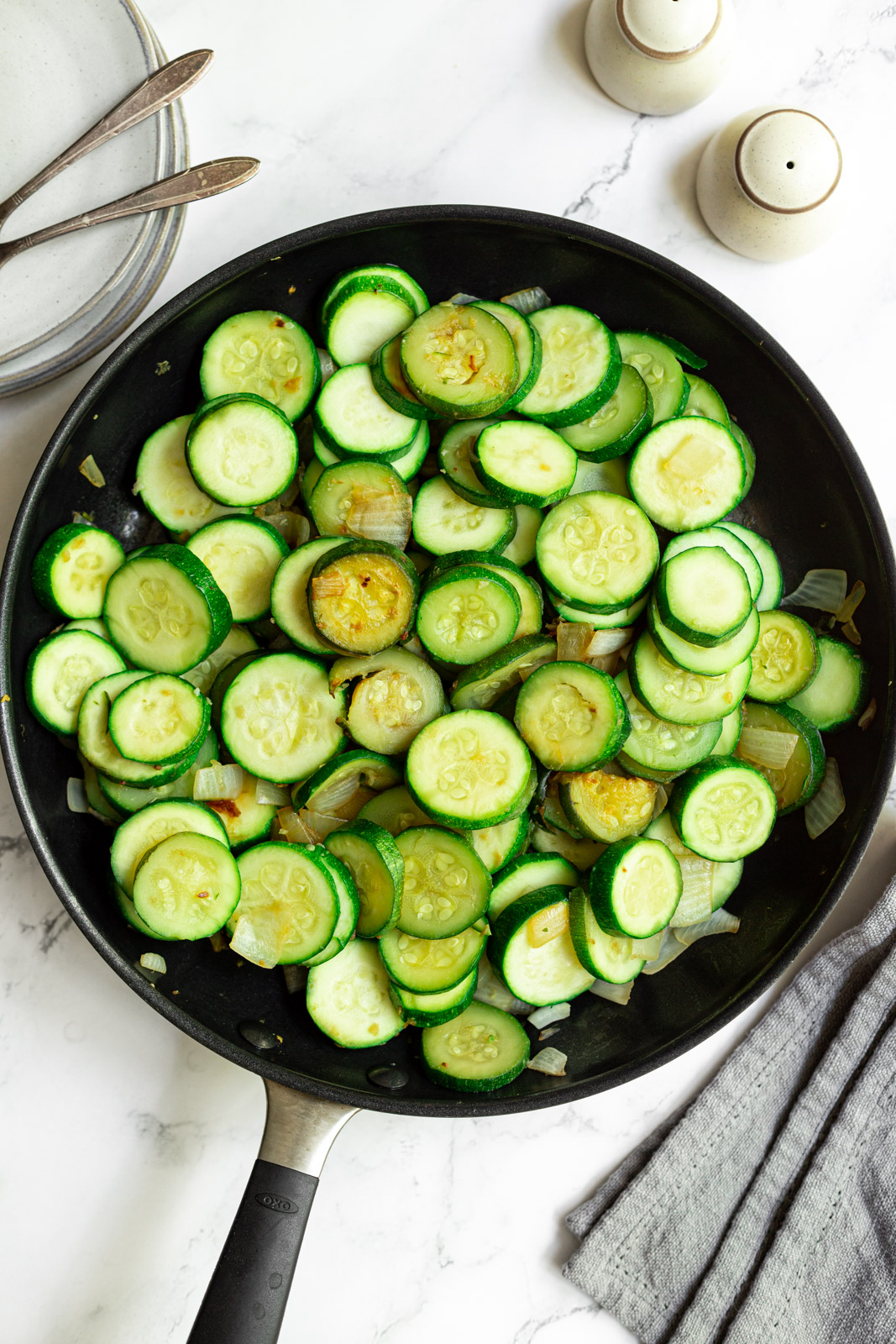 Sautéed Zucchini (OilFree)